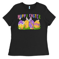 Hoppy Easter Ladies Tee | Teevron