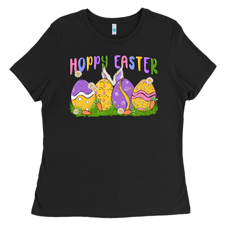 Hoppy Easter Ladies Tee by MaliasSmallBusiness | Teevron