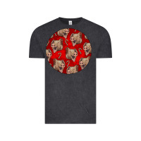 Vintage Black christmas pig Vintage Tee - LillyAllenDesigns