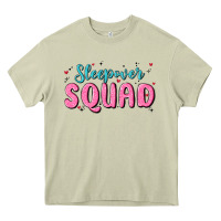 Mossy sleepover squad Heavy Core Tee - MaliasSmallBusiness