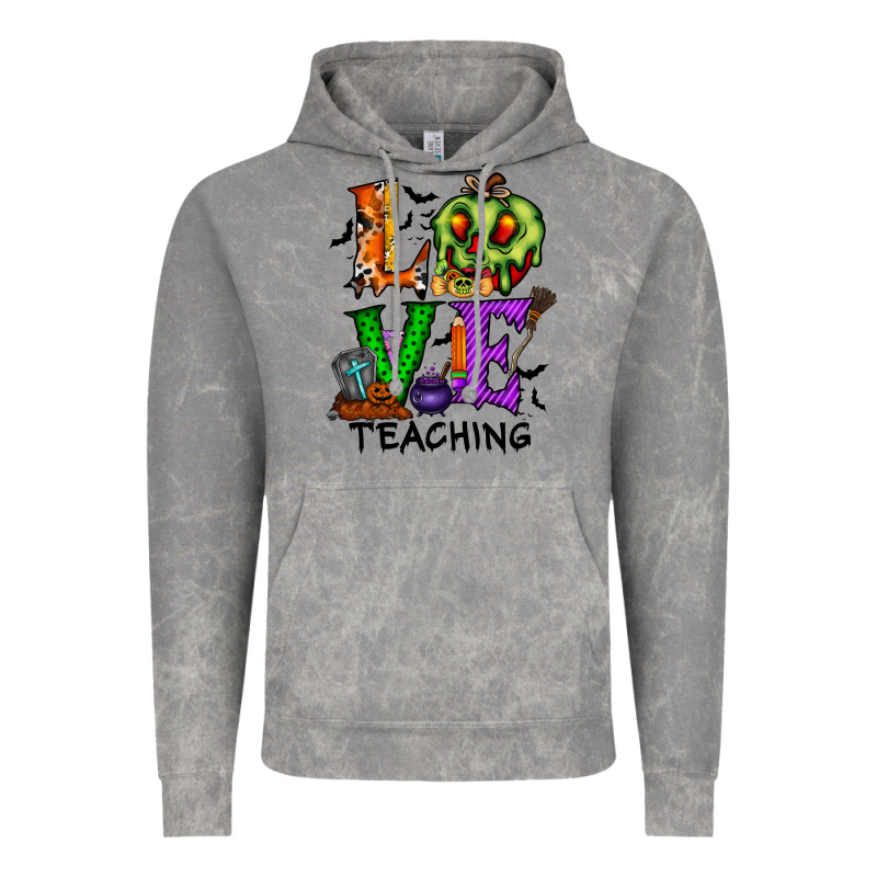Love Taching Halloween Vintage Hoodie by RacoonDesign | Teevron