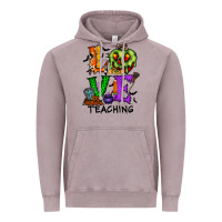 Vintage Zinc love taching halloween Vintage Hoodie - RacoonDesign