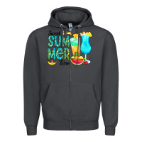Smoke sweet summer time pineapple Zipper Hoodie - CowCowDesign
