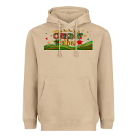 Mushroom christmas vibes libbey glass Heavyweight Hoodie - BundleAndBundleShop