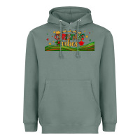 Sage christmas vibes libbey glass Heavyweight Hoodie - BundleAndBundleShop
