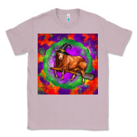 Lilac halloween red angus bull Classic Tee - LillyAllenDesigns