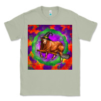 Matcha halloween red angus bull Classic Tee - LillyAllenDesigns