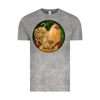 Cochin Rooster Christmas Vintage Tee | Teevron