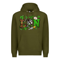 Army Green St. Patrick's Day LPN Premium Hoodie - OliviaCreatesArt