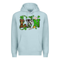 Blue Mist St. Patrick's Day LPN Premium Hoodie - OliviaCreatesArt