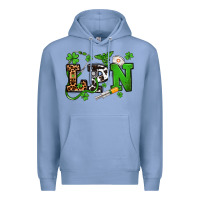 Colony Blue St. Patrick's Day LPN Premium Hoodie - OliviaCreatesArt