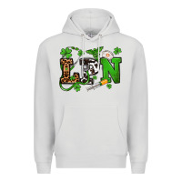 Dove Grey St. Patrick's Day LPN Premium Hoodie - OliviaCreatesArt