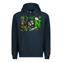 Navy St. Patrick's Day LPN Premium Hoodie - OliviaCreatesArt
