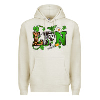 Oatmeal Heather St. Patrick's Day LPN Premium Hoodie - OliviaCreatesArt