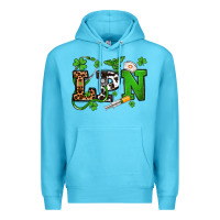 Ocean Blue St. Patrick's Day LPN Premium Hoodie - OliviaCreatesArt