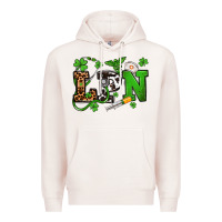 Pale Pink St. Patrick's Day LPN Premium Hoodie - OliviaCreatesArt