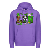 Purple St. Patrick's Day LPN Premium Hoodie - OliviaCreatesArt