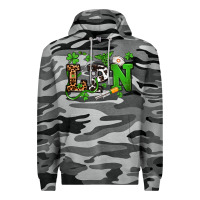 Slate Camo St. Patrick's Day LPN Premium Hoodie - OliviaCreatesArt