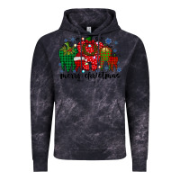 Cloud Black merry christmas tooth Vintage Hoodie - RacoonDesign