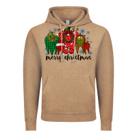 Vintage Coffee merry christmas tooth Vintage Hoodie - RacoonDesign