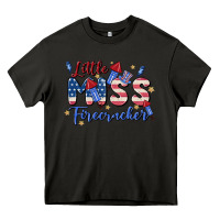 Asphalt little miss firecracker Heavy Core Tee - MaliasSmallBusiness