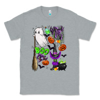 Heather Grey cute ghost Classic Tee - LillyAllenDesigns