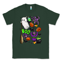 Sports Green cute ghost Classic Tee - LillyAllenDesigns