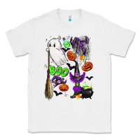 White cute ghost Classic Tee - LillyAllenDesigns