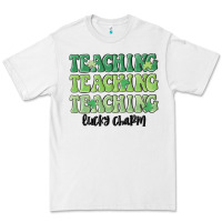 White teaching lucky charm Premium Tee - MaliasSmallBusiness