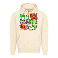 Sandshell happy crawdi gras olivia Zipper Hoodie - OliviaCreatesArt