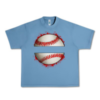 Pebble Blue personalized baseball Urban Heavy Tee - Artiststas