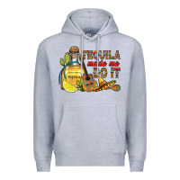 Heather Grey tequila made me do it Premium Hoodie - RanaPortraitStore