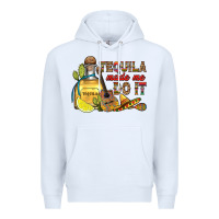 White tequila made me do it Premium Hoodie - RanaPortraitStore