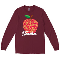 Burgundy Teacher Long Sleeve Tee - Bettercallsaul