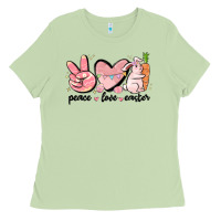 Matcha peace love easter Ladies Tee - MaliasSmallBusiness