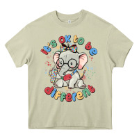 Mossy it's ok to be different Heavy Core Tee - MaliasSmallBusiness