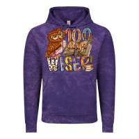 Cloud Purple 100 days wiser Vintage Hoodie - RacoonDesign