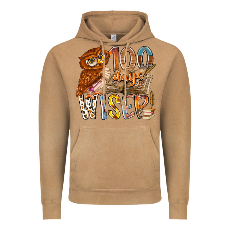 100 Days Wiser Vintage Hoodie by RacoonDesign | Teevron
