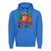 True Royal hot cocoa season Zipper Hoodie - OliviaCreatesArt