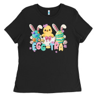 Black i am eggtra Ladies Tee - MaliasSmallBusiness