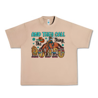 Burro and they call the thing rodeo Urban Heavy Tee - Artiststas