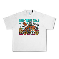 Lunar Rock and they call the thing rodeo Urban Heavy Tee - Artiststas