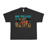 Pigment Black and they call the thing rodeo Urban Heavy Tee - Artiststas