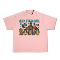 Salmon and they call the thing rodeo Urban Heavy Tee - Artiststas