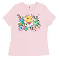 Bubblegum Pink i am eggtra Ladies Tee - MaliasSmallBusiness