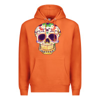 Carrot Cinco de mayo skull Premium Hoodie - FaDigitalArtStudio
