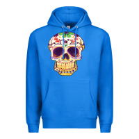True Royal Cinco de mayo skull Premium Hoodie - FaDigitalArtStudio