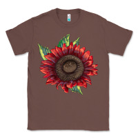 Chestnut ProCut Red Sunflower Classic Tee - LillyAllenDesigns