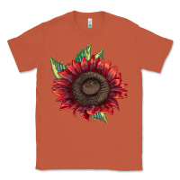 Copper ProCut Red Sunflower Classic Tee - LillyAllenDesigns