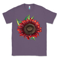 Lavender ProCut Red Sunflower Classic Tee - LillyAllenDesigns